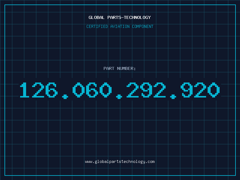 Aviation Part 126.060.292.920