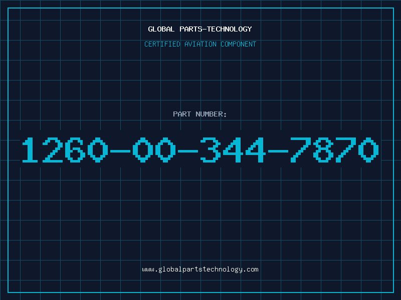 Aviation Part 1260-00-344-7870