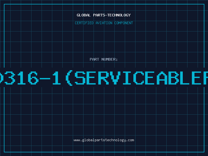 Aviation Part 1260316-1(serviceablepart