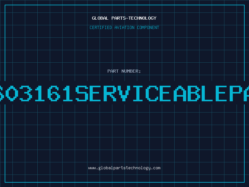 Aviation Part 12603161serviceablepart