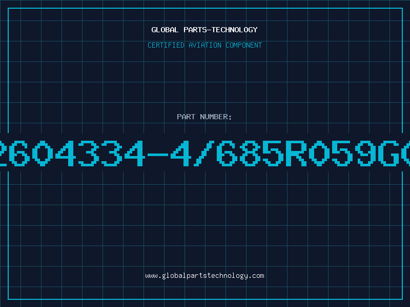 Aviation Part 12604334-4/685R059G01