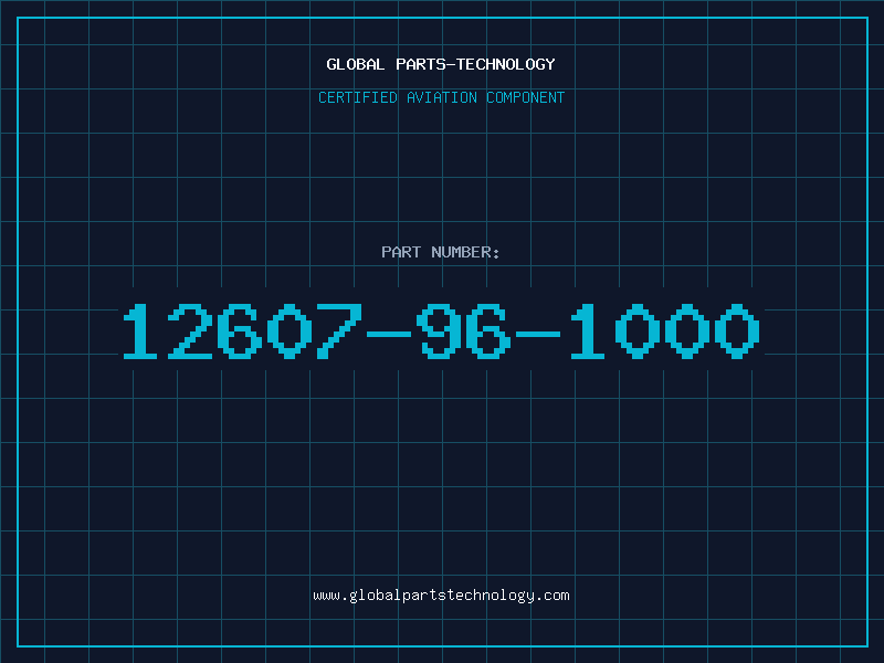 Aviation Part 12607-96-1000