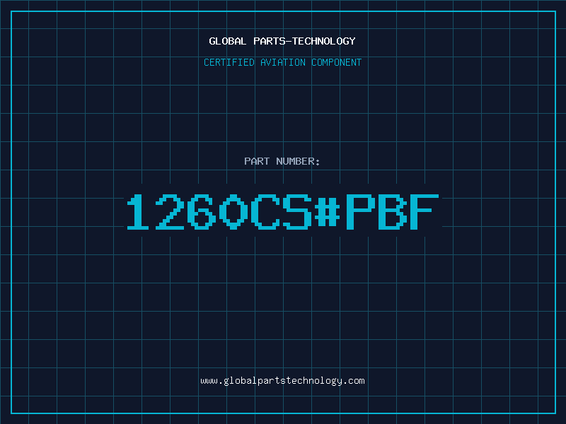 Aviation Part 1260CS#PBF