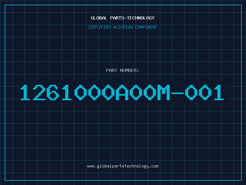 Aviation Part 1261000A00M-001