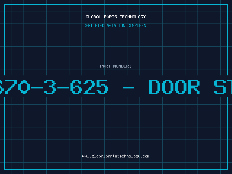Aviation Part 12670-3-625 - DOOR STAY