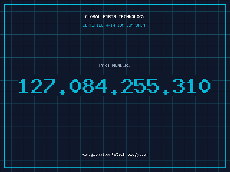 Aviation Part 127.084.255.310