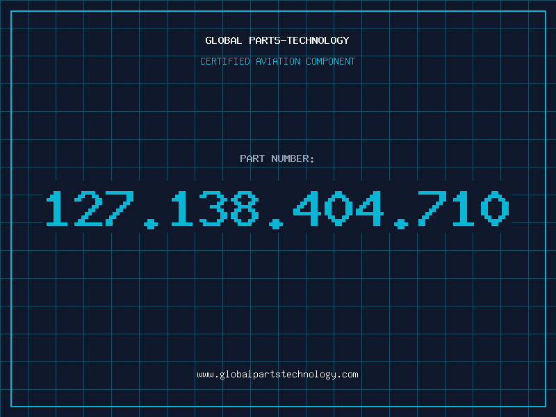 Aviation Part 127.138.404.710