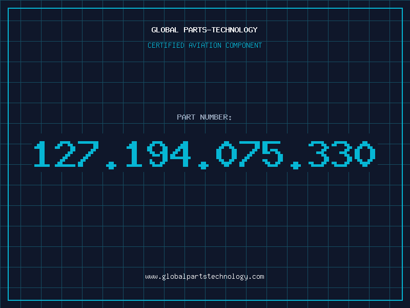 Aviation Part 127.194.075.330