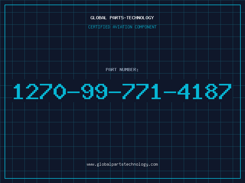 Aviation Part 1270-99-771-4187