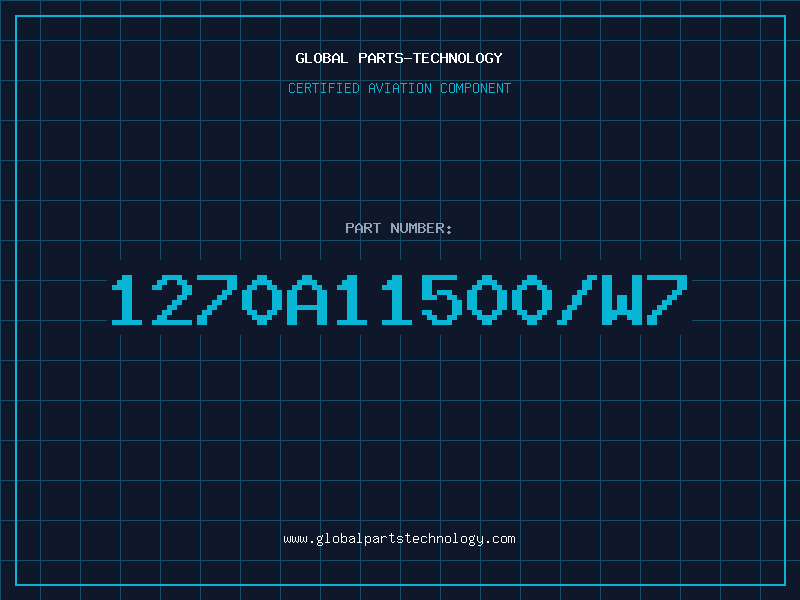 Aviation Part 1270A11500/W7
