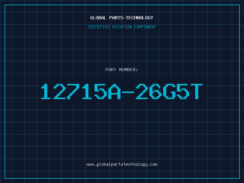 Aviation Part 12715A-26G5T