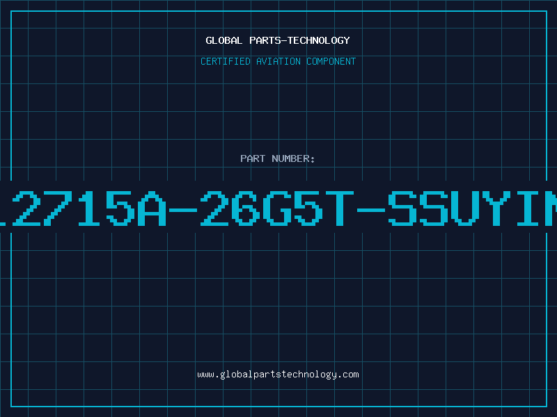 Aviation Part 12715A-26G5T-SSUYIN
