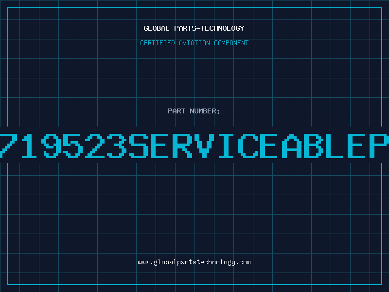 Aviation Part 12719523serviceablepar