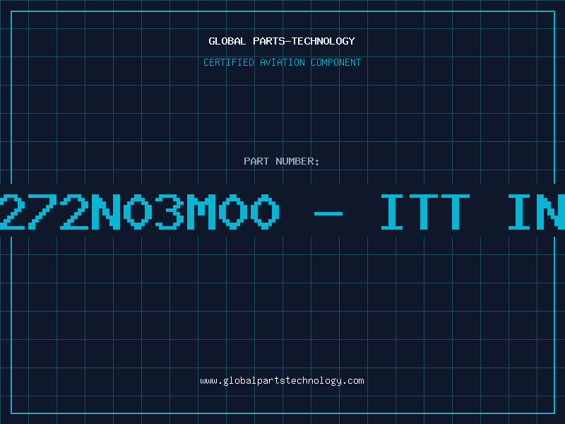 Aviation Part 1272N03M00 - ITT IND