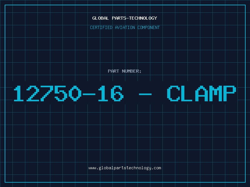 Aviation Part 12750-16 - CLAMP