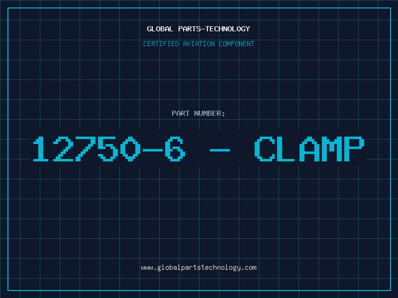 Aviation Part 12750-6 - CLAMP