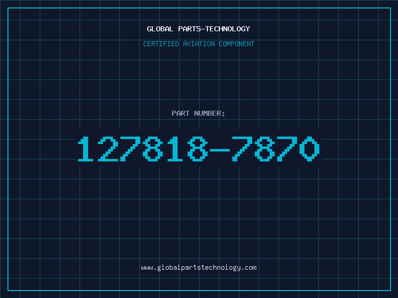 Aviation Part 127818-7870