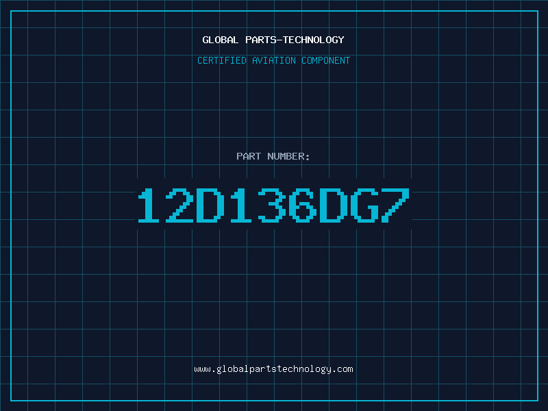 Aviation Part 12D136DG7