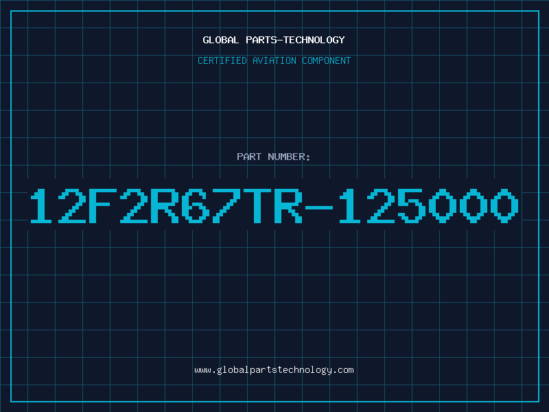 Aviation Part 12F2R67TR-125000