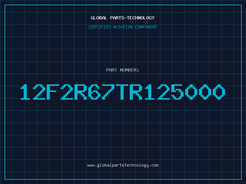 Aviation Part 12F2R67TR125000