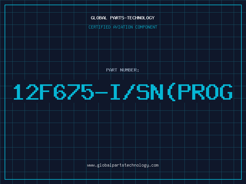 Aviation Part 12F675-I/SN(PROG