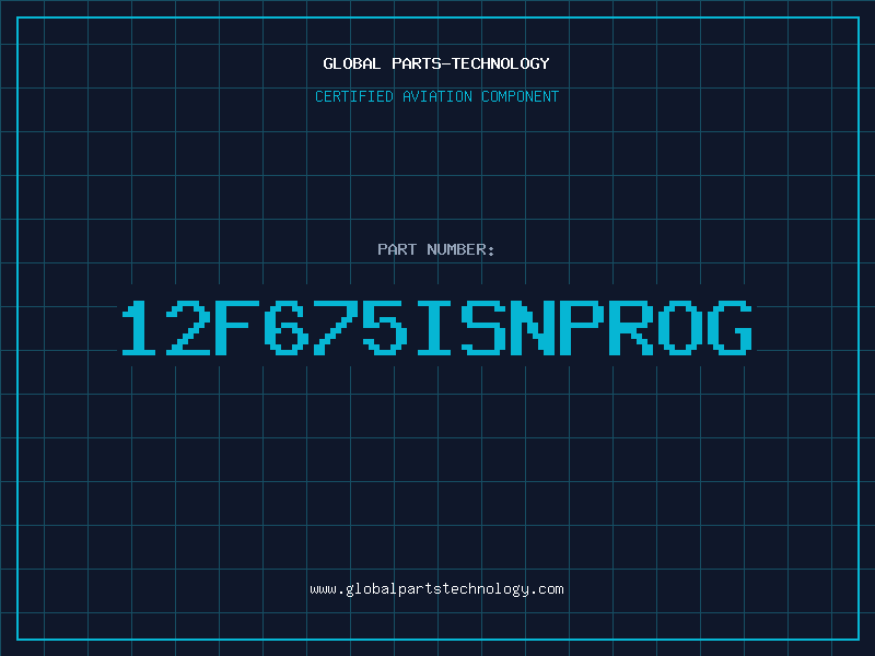 Aviation Part 12F675ISNPROG