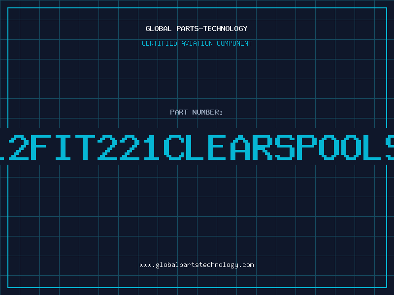 Aviation Part 12FIT221CLEARSPOOLS