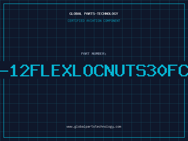 Aviation Part 13/4-12FlexlocNuts30FC2812