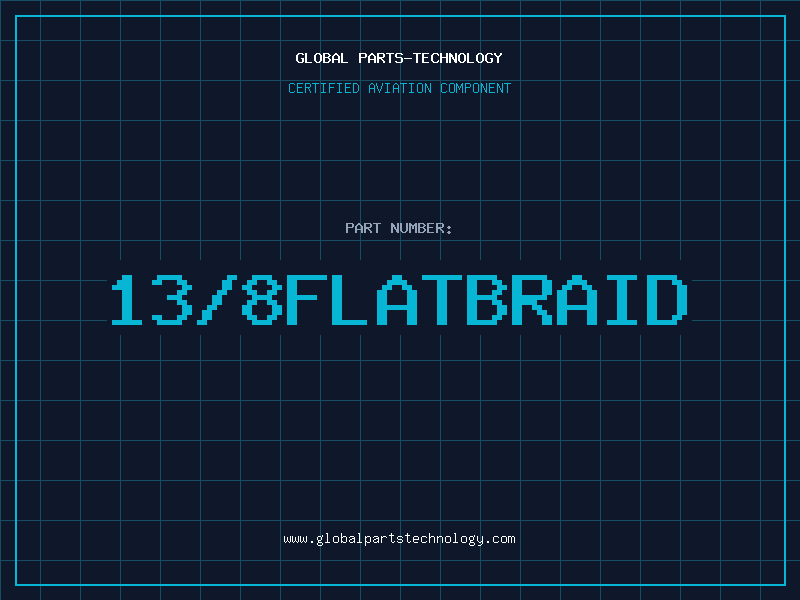 Aviation Part 13/8FLATBRAID