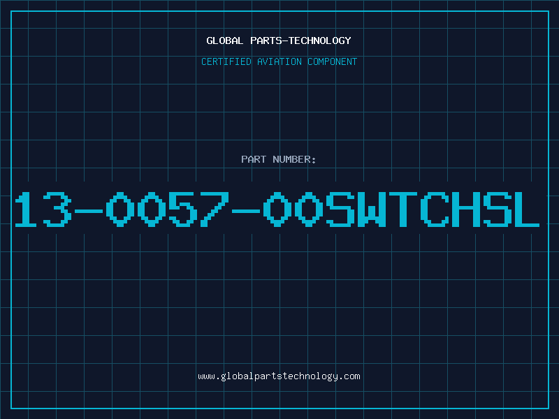 Aviation Part 13-0057-00SWTCHSL