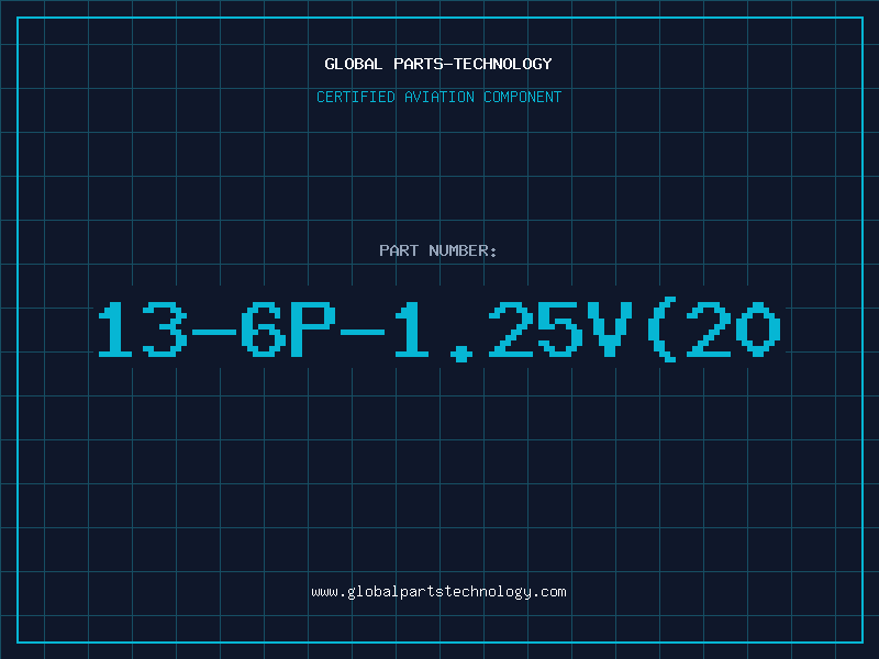 Aviation Part 13-6P-1.25V(20