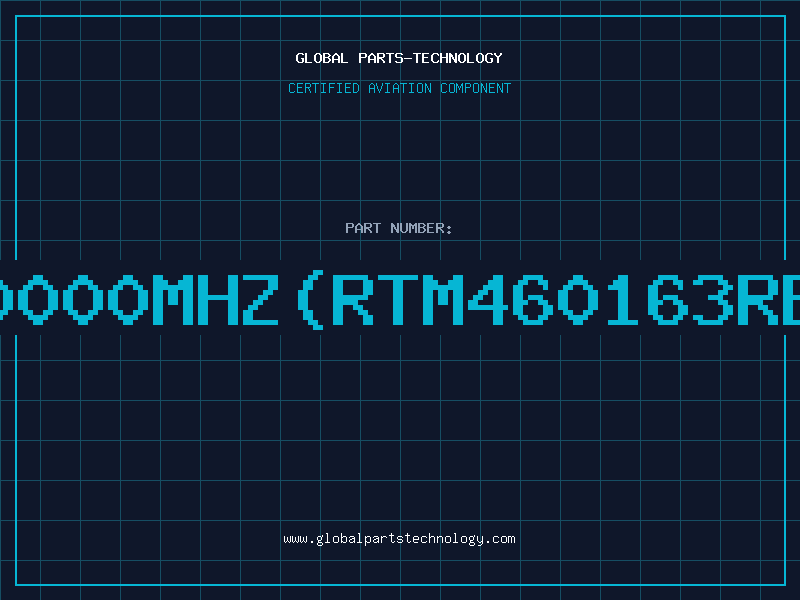 Aviation Part 13.0000MHZ(RTM460163REV.B