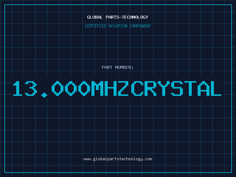 Aviation Part 13.000MHZCRYSTAL