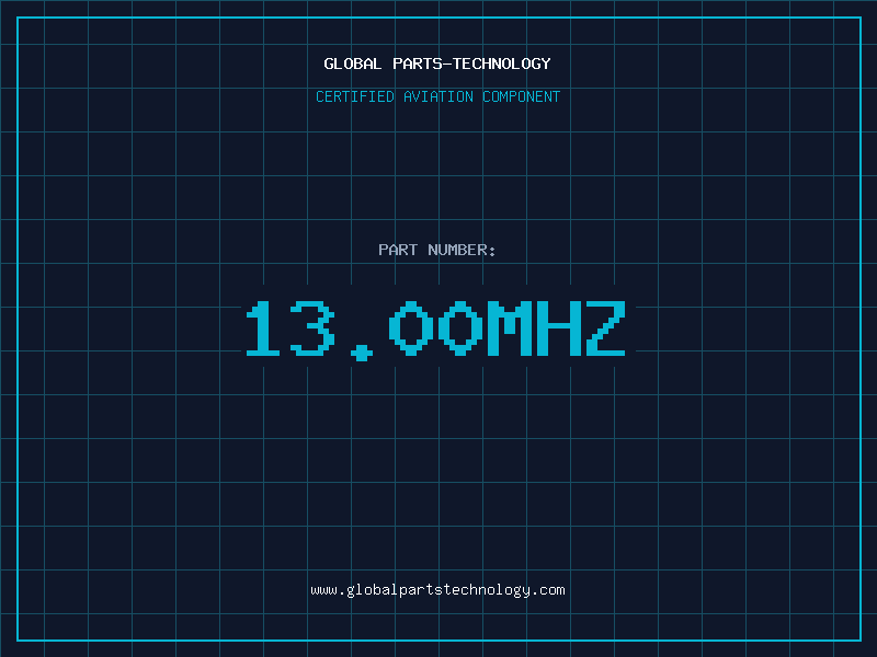 Aviation Part 13.00MHZ