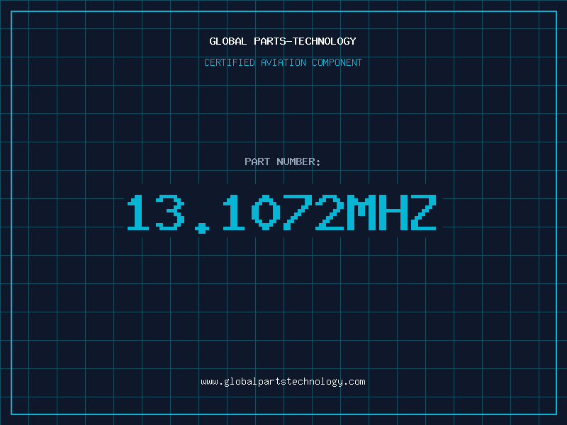 Aviation Part 13.1072MHZ