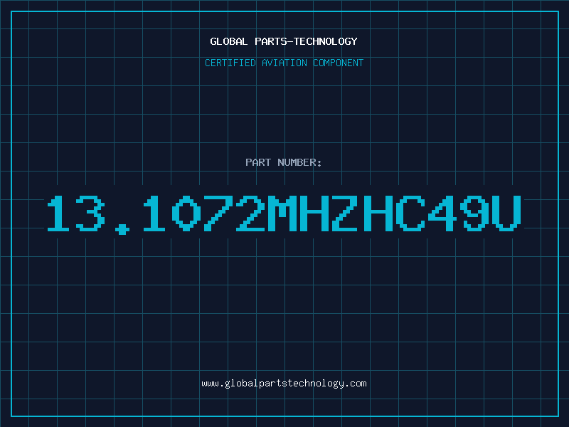 Aviation Part 13.1072MHzHC49U