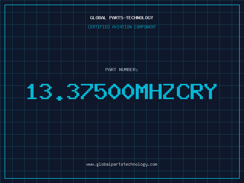 Aviation Part 13.37500MHZCRY