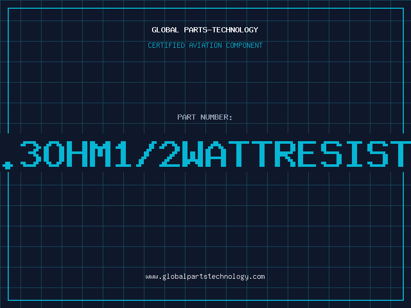 Aviation Part 13.3Ohm1/2WattResistor