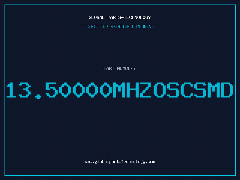 Aviation Part 13.50000MHZOSCSMD
