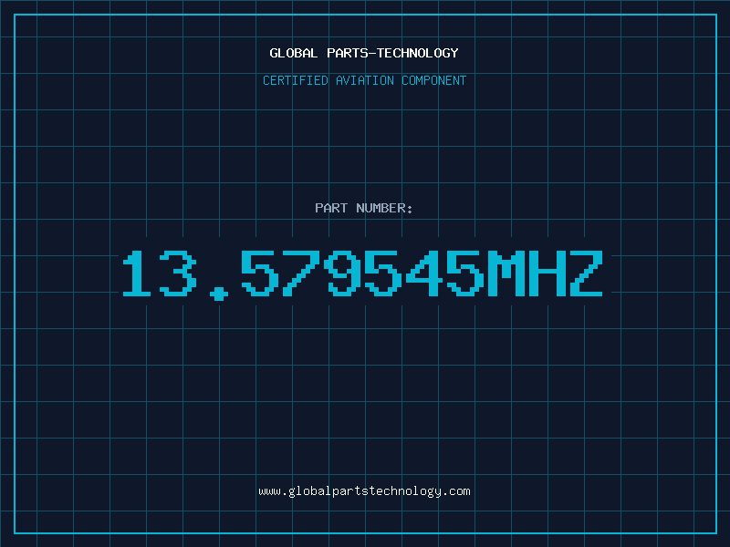 Aviation Part 13.579545MHZ