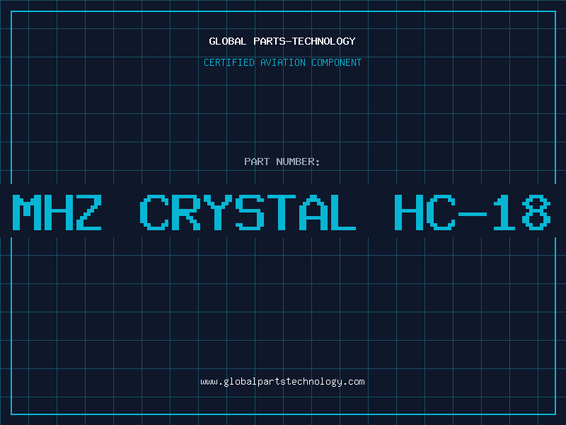 Aviation Part 13.7931 MHZ CRYSTAL HC-18 SLEEVED