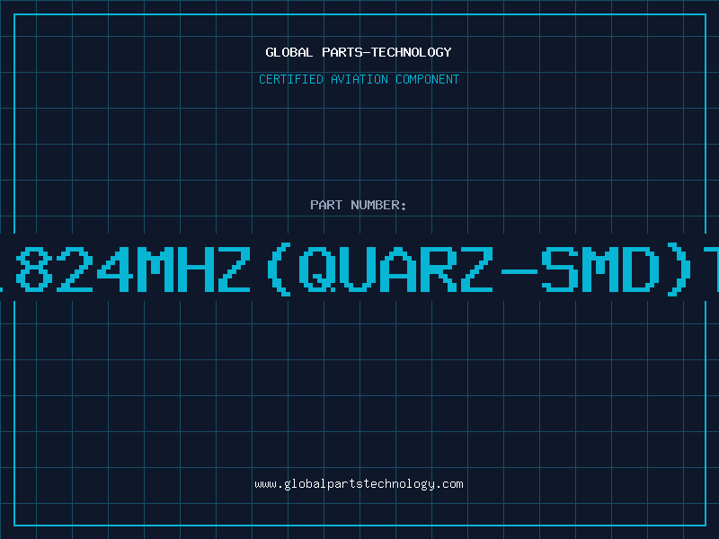 Aviation Part 13.824MHz(QUARZ-SMD)T&R
