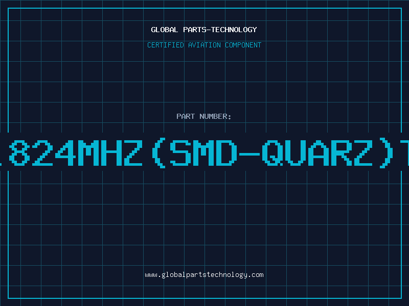 Aviation Part 13.824MHz(SMD-QUARZ)T&R