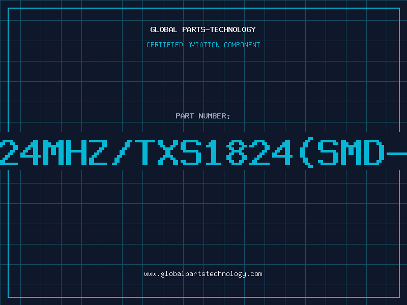 Aviation Part 13.824MHz/TXS1824(SMD-TCXO