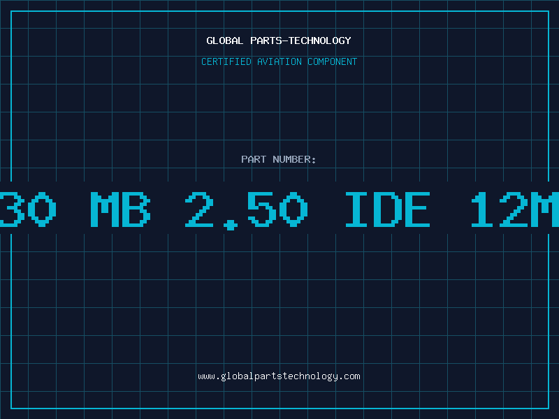 Aviation Part 130 MB 2.50 IDE 12mm