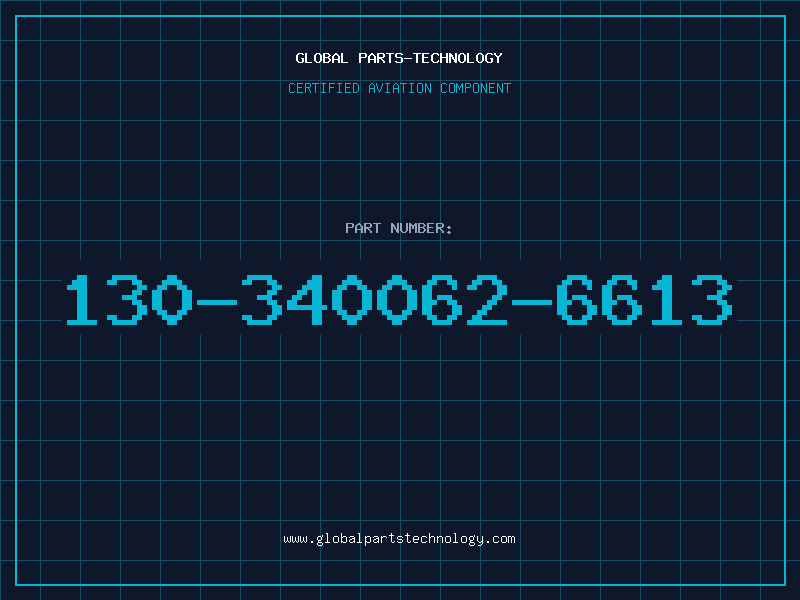 Aviation Part 130-340062-6613