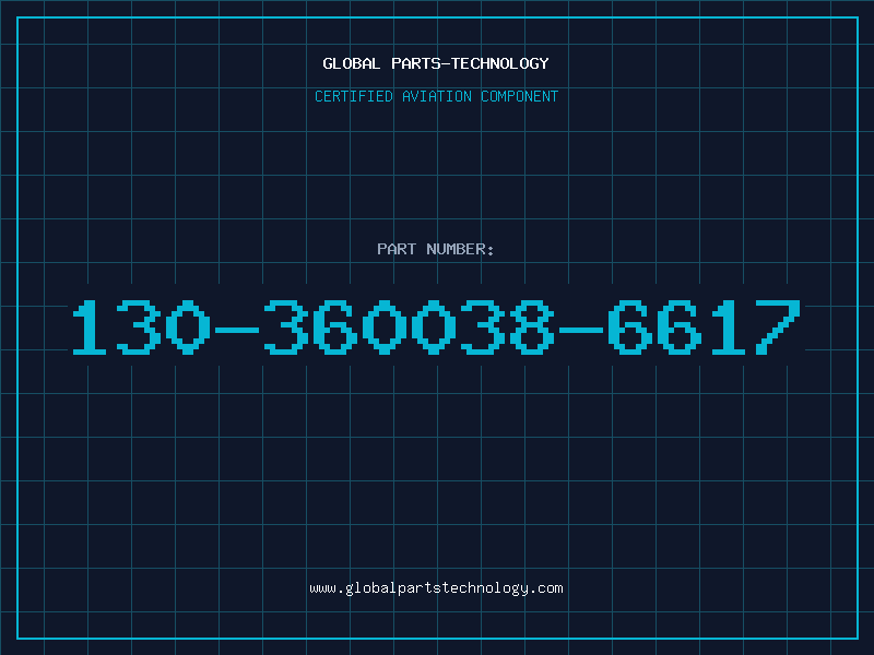 Aviation Part 130-360038-6617