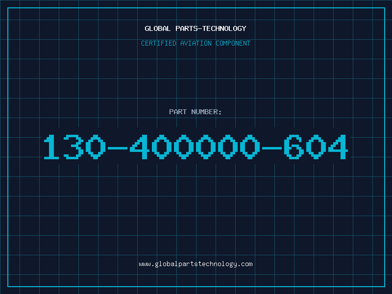 Aviation Part 130-400000-604