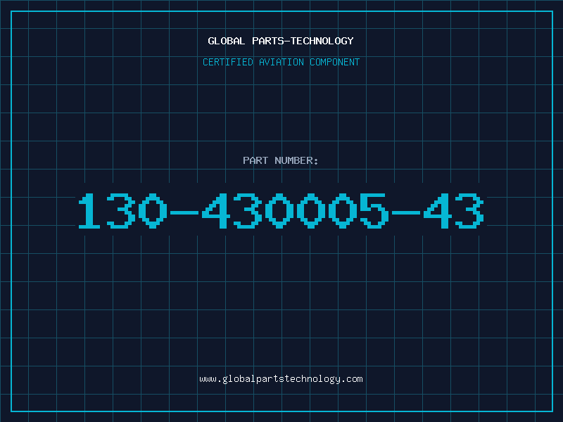 Aviation Part 130-430005-43