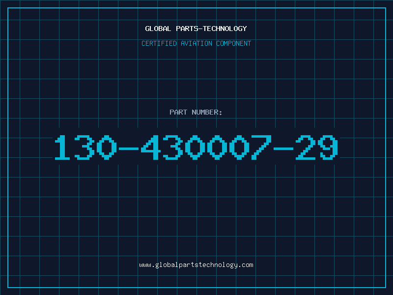 Aviation Part 130-430007-29